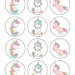 Free Printable Unicorn Cupcake Toppers   Life. Family. Joy Pertaining To Free Printable Unicorn Cupcake Toppers