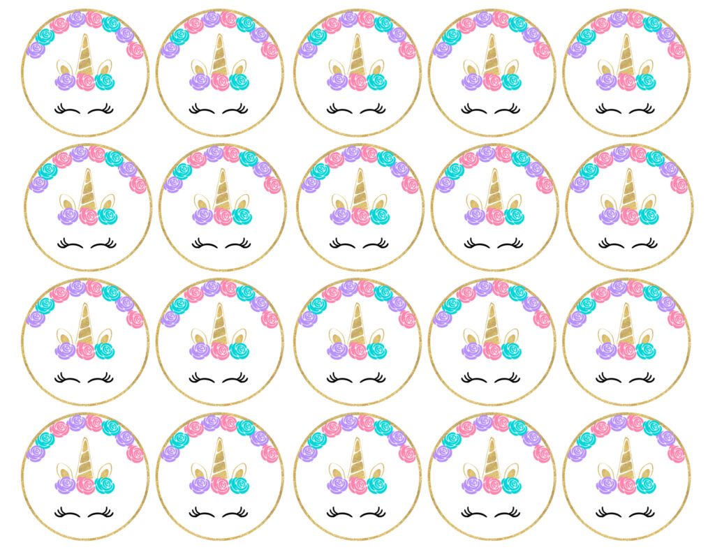 Free Printable Unicorn Cupcake Toppers Paper Trail Design Regarding Free Printable Unicorn Cupcake Toppers Free Printable Unicorn Cupcake Toppers Paper Trail Design Regarding Free Printable Unicorn Cupcake Toppers