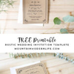 Free Printable Wedding Invitation Template   Worksheets Library Pertaining To Free Printable Wedding Invitation Kits