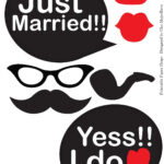 Free Printable Wedding Photo Booth Props Cheap In Free Printable Wedding Photo Booth Props