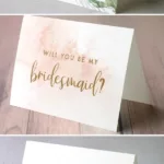 Free Printable Will You Be My Bridesmaid Cards   Pjs And Paint Throughout Free Printable Will You Be My Maid Of Honor Card