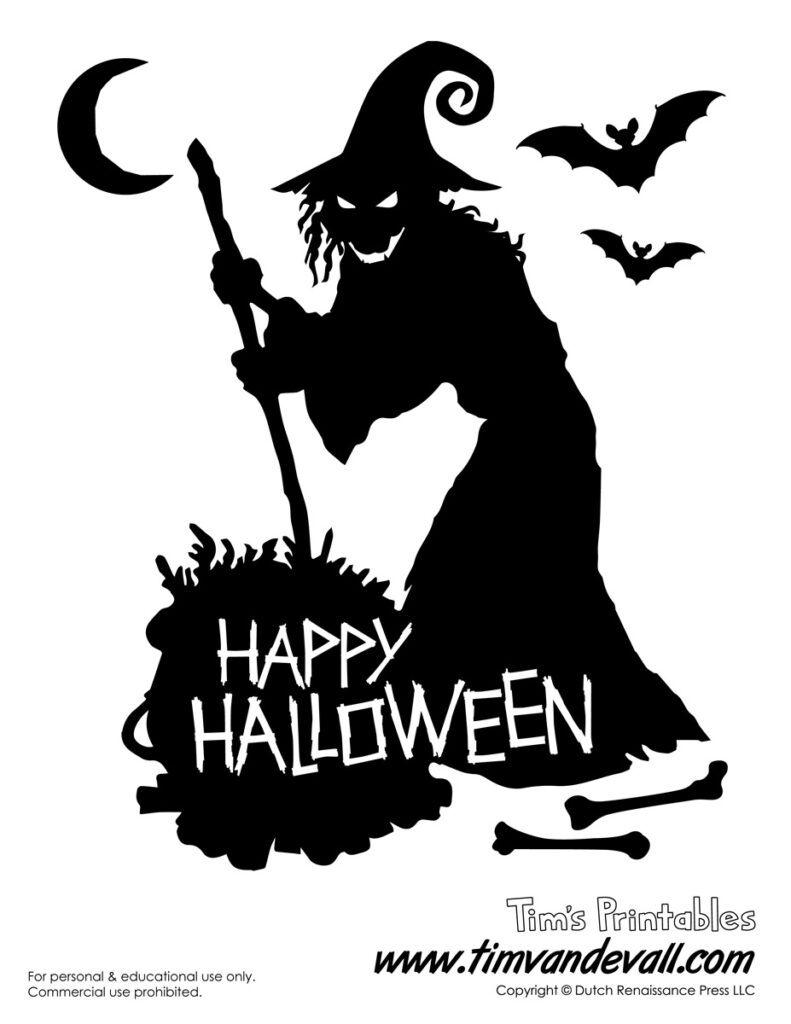Free Printable Witch Silhouette For Halloween Pertaining To Free Printable Pictures Of Witches Free Printable Witch Silhouette For Halloween Pertaining To Free Printable Pictures Of Witches
