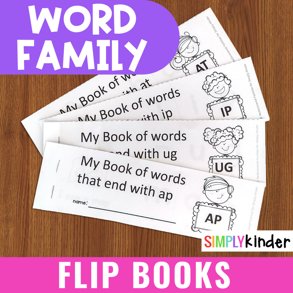 Free Printable Word Family Book Early Readers Will Love - Simply within Free Printable Word Family Mini Books