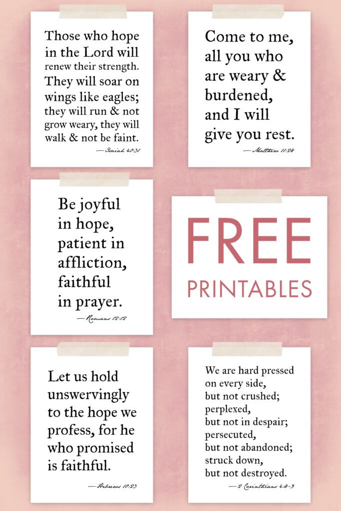 Free Printables: Bible Verse Wall Art — The Art Of Observation In Free Printable Scripture Verses Free Printables: Bible Verse Wall Art — The Art Of Observation In Free Printable Scripture Verses