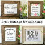 Free Printables Christian Wall Art   Spring And Easter Decor Inside Free Printable Christian Art