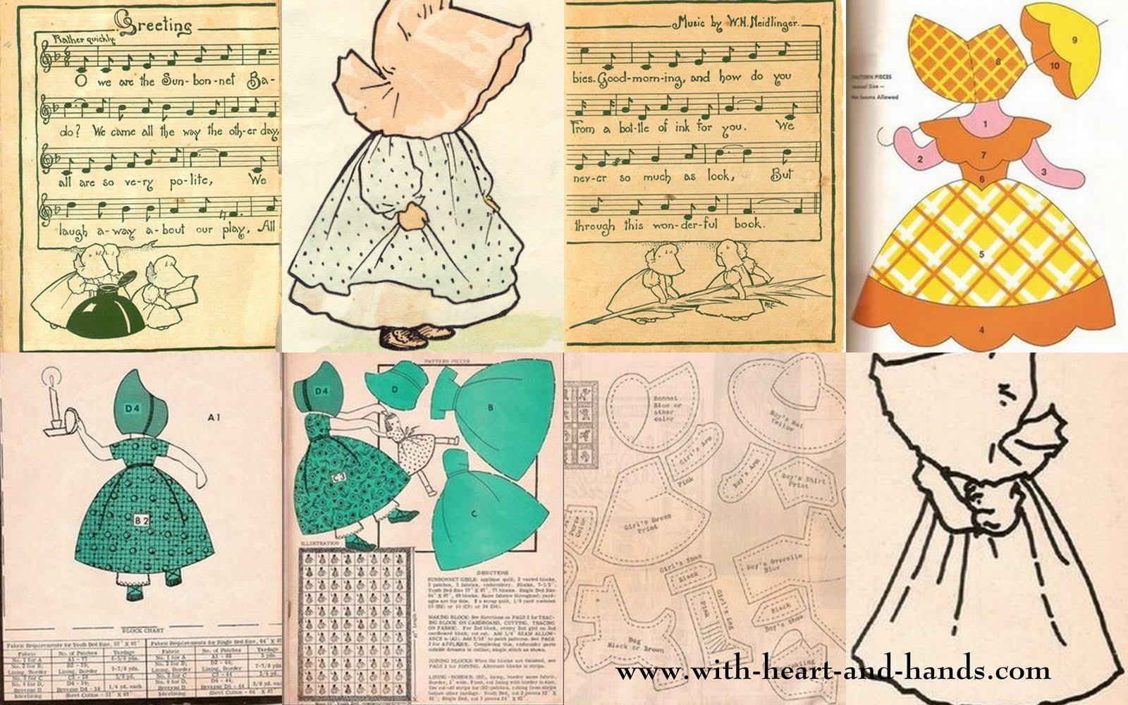 Free Quilt, Craft And Sewing Patterns: Links And Tutorials *With inside Free Printable Dutch Girl Quilt Pattern
