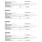 Free Receipt Templates (18)   Pdf | Word – Eforms Intended For Free Printable Receipt Template