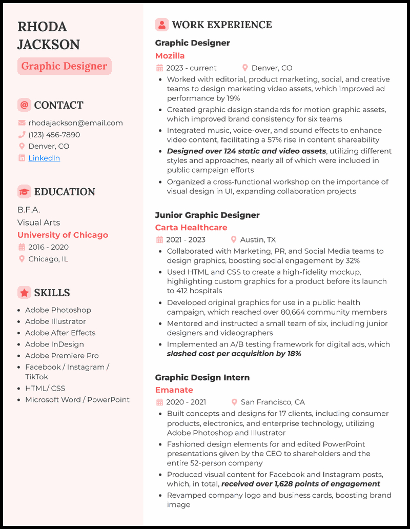 Free Resume Templates [Download &amp;amp; Print] within Free Online Resume Templates Printable