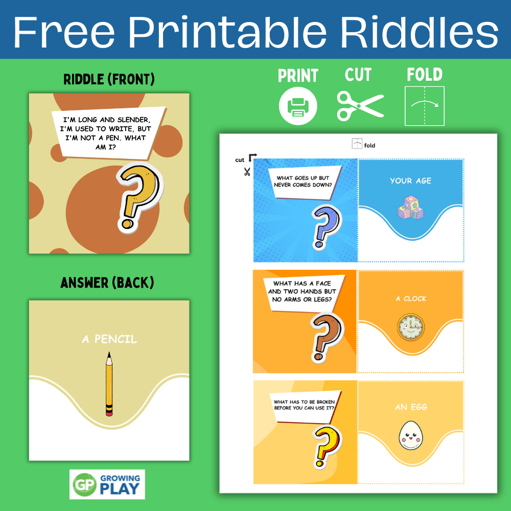 Free Riddles For Kids Printable Growing Play Within Free Printable Riddles Free Riddles For Kids Printable Growing Play Within Free Printable Riddles