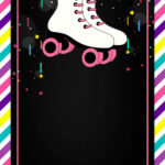 Free Roller Skating Invitation Templates Within Free Printable Skating Invitations