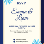 Free Rsvp Card Invitation Templates, Editable And Printable Pertaining To Free Printable Rsvp