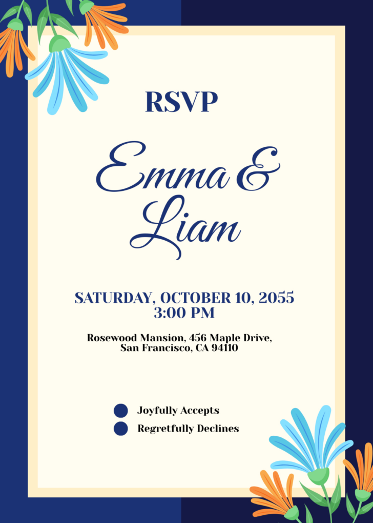 Free Printable Rsvp