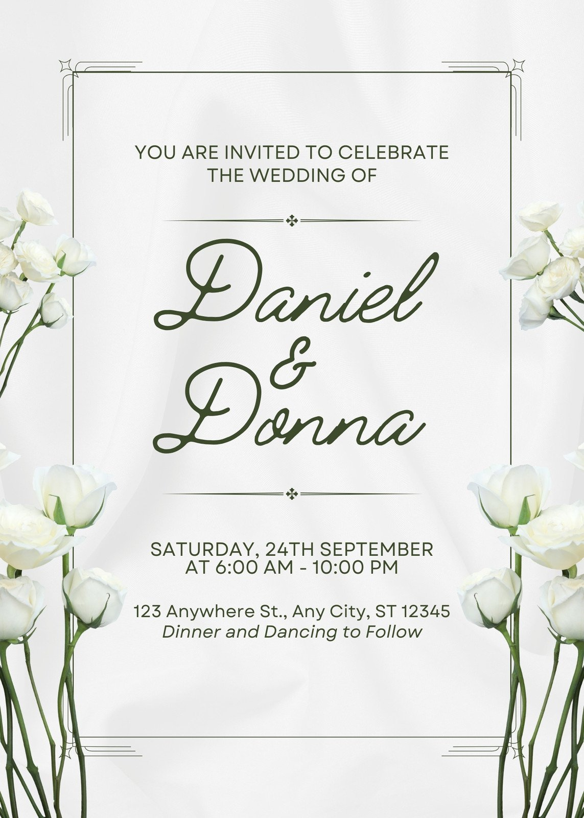 Free Save The Date Card Templates To Edit And Print | Canva in Free Printable Save The Date Invitation Templates