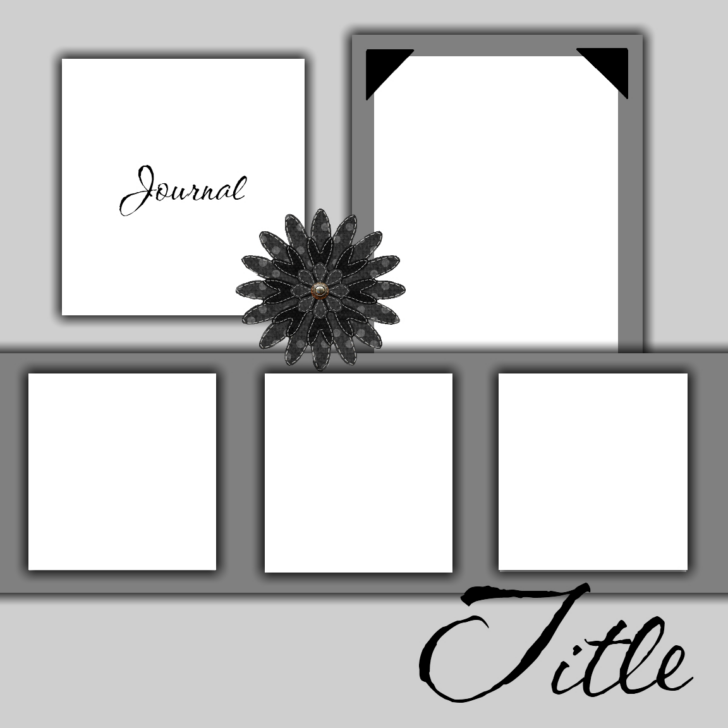 Free Printable Scrapbook Templates