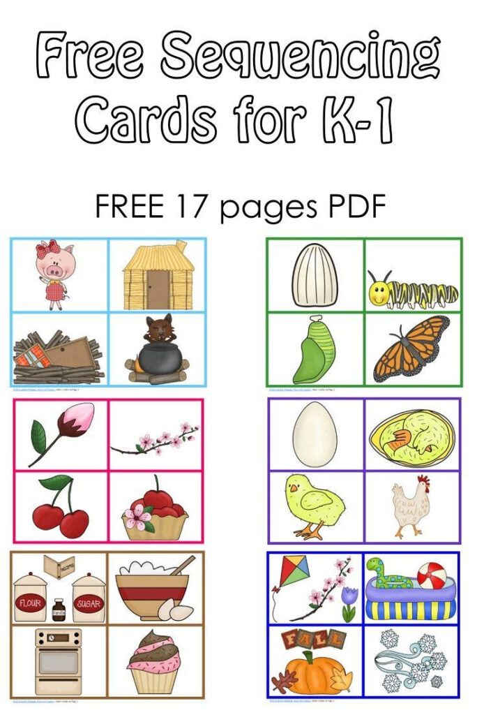 Free Sequencing Cards And Color Matching For Pre K K 1 Pertaining To Free Printable Sequencing Worksheets For Kindergarten Free Sequencing Cards And Color Matching For Pre K K 1 Pertaining To Free Printable Sequencing Worksheets For Kindergarten