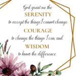 Free Serenity Prayer Printables   Worksheets Library Within Free Printable Serenity Prayer