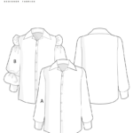 Free Sewing Patterns | Download Patterns | Mood Fabrics With Free Printable Blouse Sewing Patterns