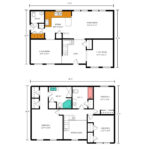 Free Simple Two Story House Plans Throughout Free Printable Small House Plans