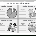 Free Social Story Templates: Create & Customize Easily Inside Free Printable Social Stories