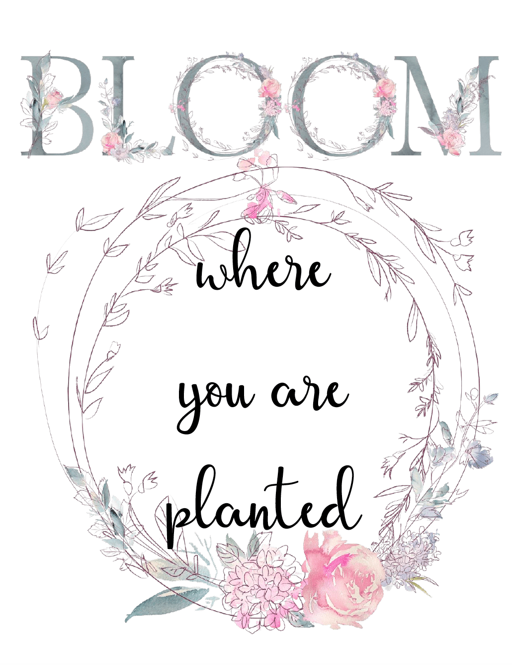 Free Spring Printables: Brighten Up Your Home intended for Free Printable Spring Decorations