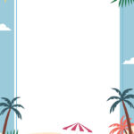 Free Summer Border Template To Edit Online With Free Printable Summer Borders