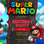 Free Super Mario Bros Birthday Invitation Templates With Free Printable Super Mario Bros Invitations Free Super Mario Bros Birthday Invitation Templates With Free Printable Super Mario Bros Invitations