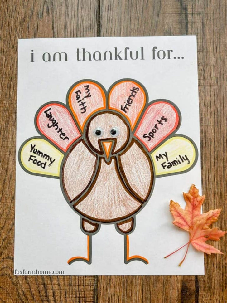 Free Printable Thanksgiving Crafts For Kids