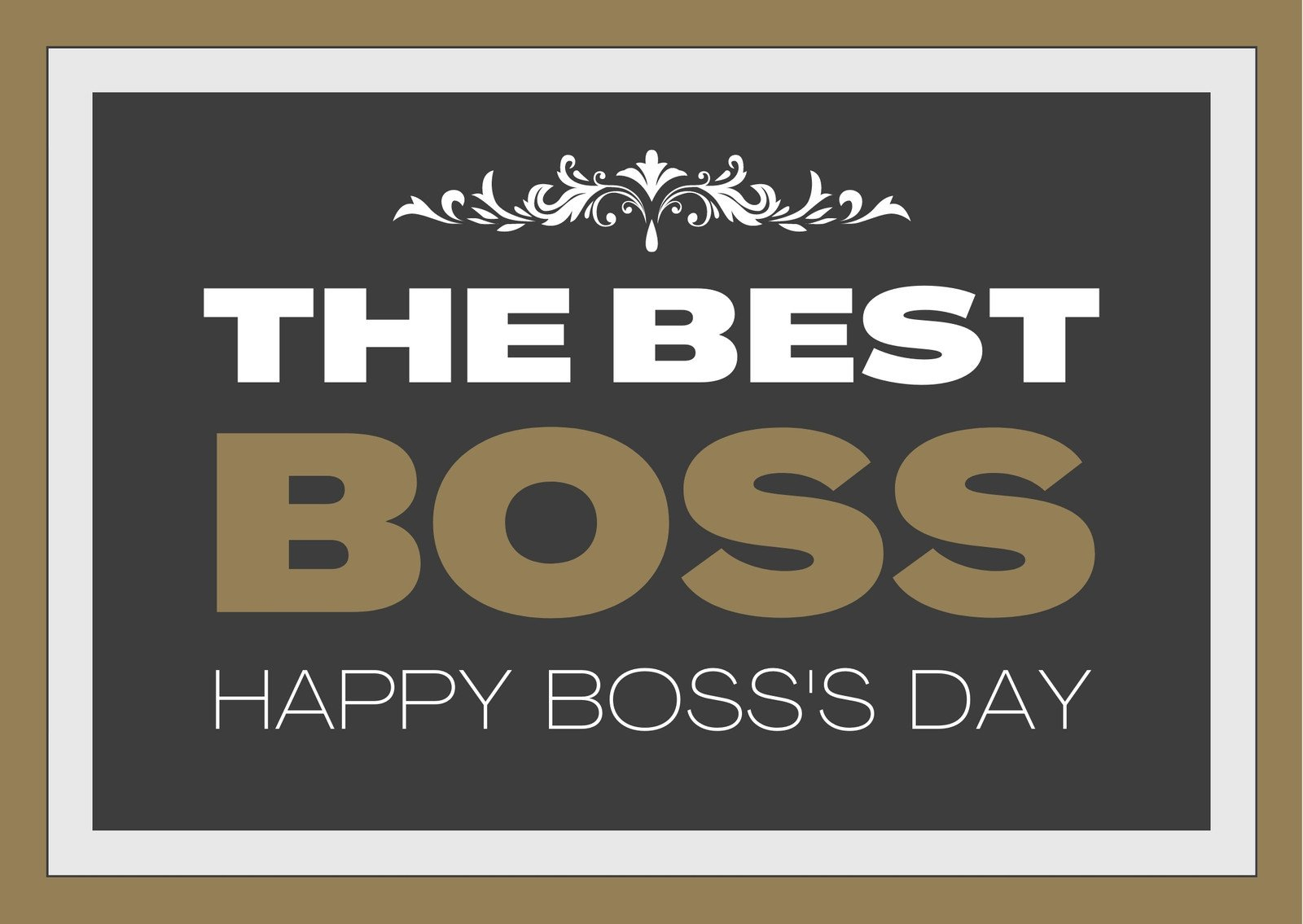 Free To Customize And Print Boss Day Card Templates | Canva pertaining to Boss Day Cards Free Printable