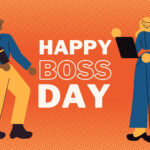 Free To Customize And Print Boss Day Card Templates | Canva Throughout Boss Day Cards Free Printable