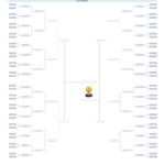 Free Tournament Bracket Templates   Fillable Pdfs Inside Free Printable Wrestling Brackets