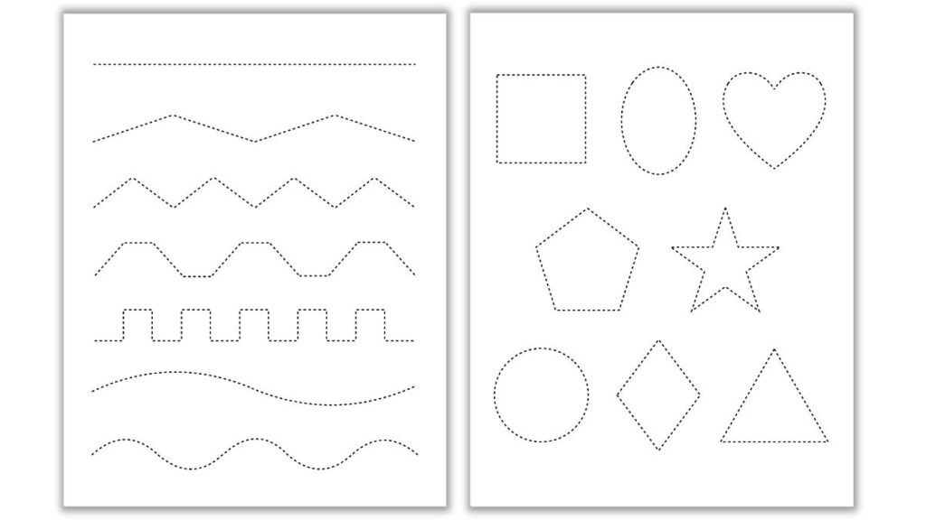 Free Tracing & Cutting Worksheets The Craft At Home Family In Free Printable Tracing Worksheets Free Tracing & Cutting Worksheets The Craft At Home Family In Free Printable Tracing Worksheets