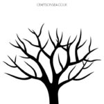 Free Tree Template (Printable Pdf)   Crafts On Sea With Regard To Free Printable Tree Template