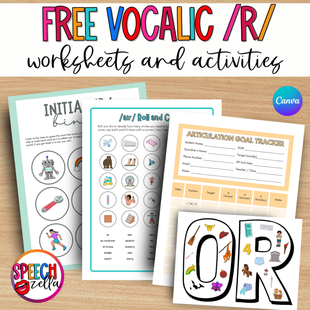Free Vocalic R Worksheets For Articulation Therapy Speechzella Regarding Free Printable Vocalic R Worksheets Free Vocalic R Worksheets For Articulation Therapy Speechzella Regarding Free Printable Vocalic R Worksheets