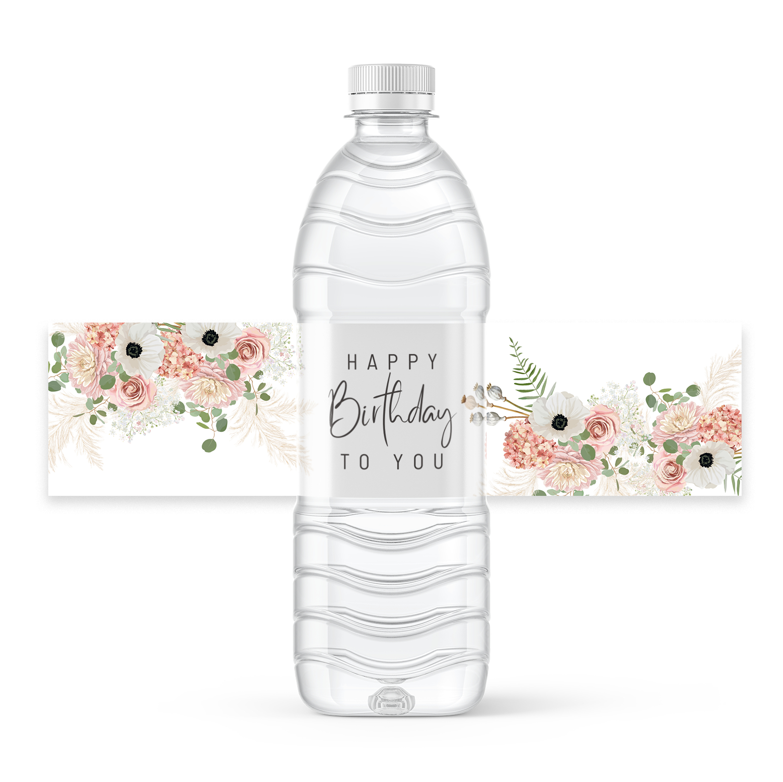 Free Water Bottle Label Templates For Word, Canva, Adobe -- Learn throughout Free Printable Water Bottle Labels For Birthday