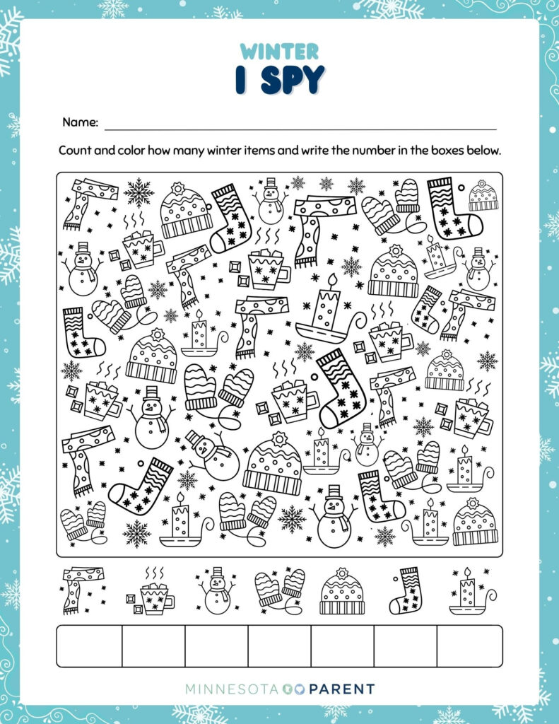 Free Winter Printables And Activity Pages For Kids Minnesota Parent Intended For Free Printable Activity Sheets For Kids Free Winter Printables And Activity Pages For Kids Minnesota Parent Intended For Free Printable Activity Sheets For Kids