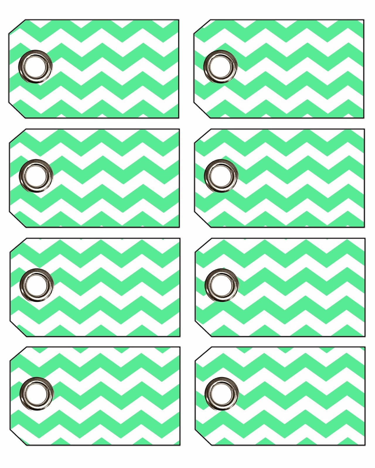 Freebie Week: Chevron Gift Tags With Eyelets! pertaining to Free Printable Chevron Labels