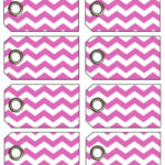 Freebie Week: Chevron Gift Tags With Eyelets! Within Free Printable Chevron Labels