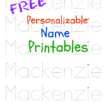 Free+Printable+Name+Tracing+Worksheets | Preschool Names, Name Throughout Free Printable Name Tracing Worksheets