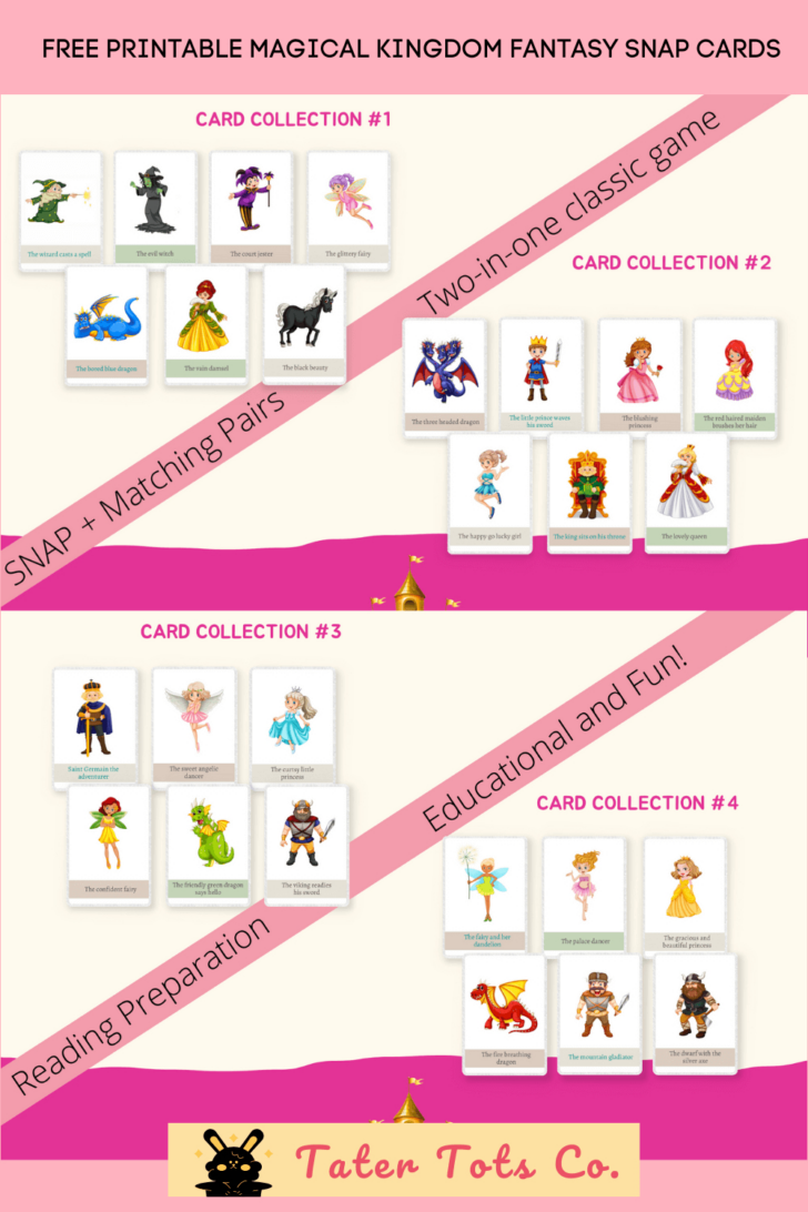 Free Printable Snap Cards
