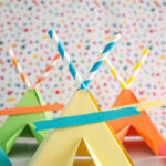 Fun Mini Paper Teepee Craft For Kids   Made With Happy Inside Free Printable Teepee