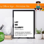 Funny Printable Signs For The Office   Printable Party Favors Inside Free Printable Funny Office Signs