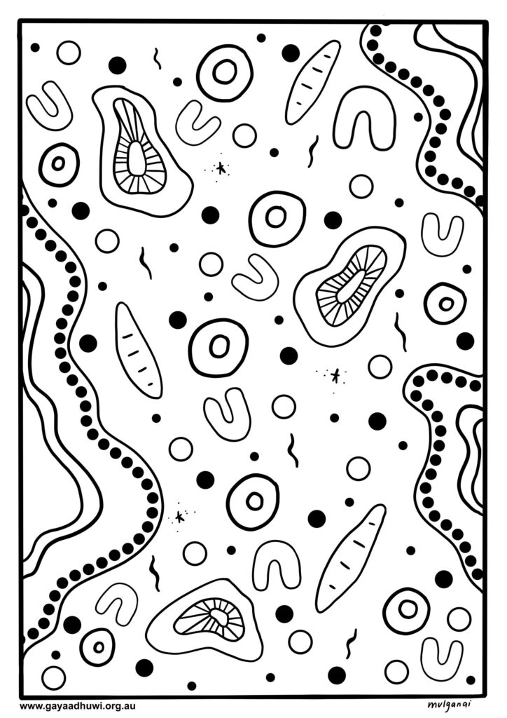 Gayaa Dhuwi Colouring In Pages | Gayaa Dhuwi Throughout Free Printable Aboriginal Colouring Pages Gayaa Dhuwi Colouring In Pages | Gayaa Dhuwi Throughout Free Printable Aboriginal Colouring Pages