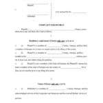 Georgia Uncontested Divorce Forms   Fill Online, Printable For Free Printable Uncontested Divorce Forms Georgia