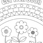 Get Well Soon Coloring Pages   15 Free Pages | Printabulls With Regard To Free Printable Get Well Cards To Color