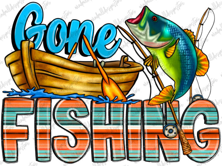 Free Printable Gone Fishing Sign