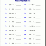 Grade 4 Multiplication Worksheets Regarding Free Printable Multiplication Sheets