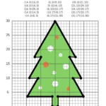 Graphing Christmas Coordinates Math Art Activity   Our Family Code Regarding Free Printable Christmas Coordinate Graphing Worksheets