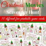 Hallmark Christmas Movies Scavenger Hunt With Free Printable Hallmark Cards