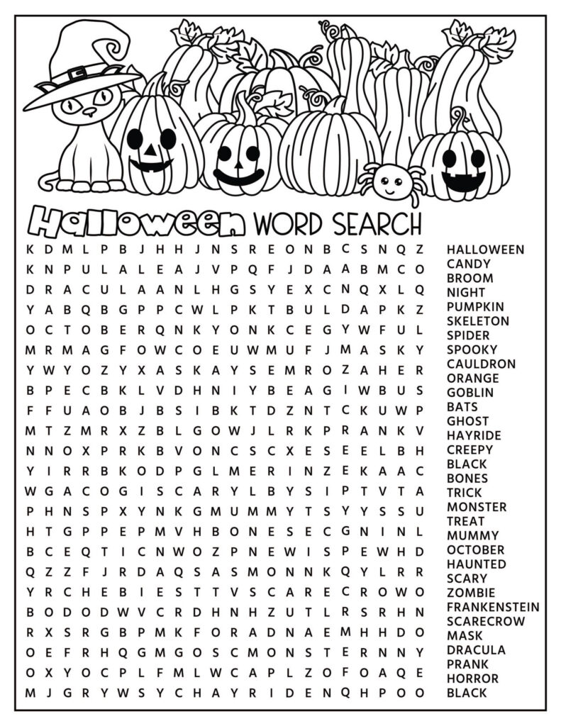 Halloween Activity Pages Free Printables! Kids Activity Zone Pertaining To Free Printable Halloween Activities Halloween Activity Pages Free Printables! Kids Activity Zone Pertaining To Free Printable Halloween Activities