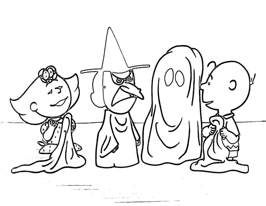 Halloween Colorings: Charlie Brown Halloween Coloring Picture Inside Free Printable Charlie Brown Halloween Coloring Pages Halloween Colorings: Charlie Brown Halloween Coloring Picture Inside Free Printable Charlie Brown Halloween Coloring Pages